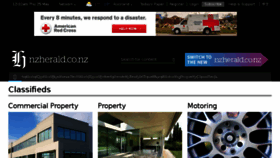 What Classifieds.nzherald.co.nz website looked like in 2017 (7 years ago)
