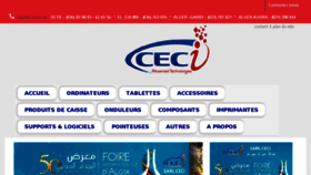 What Ceci-dz.com website looked like in 2017 (6 years ago)