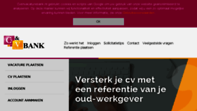 What Cvenvacaturebank.nl website looked like in 2017 (6 years ago)