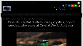 What Crystals.crystal-world.com website looked like in 2017 (7 years ago)