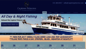 What Captreeprincess.com website looked like in 2017 (6 years ago)