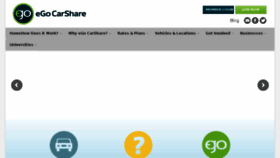 What Carshare.org website looked like in 2017 (6 years ago)