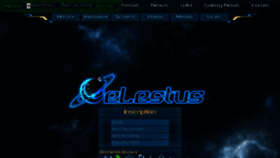 What Celestus.fr website looked like in 2017 (6 years ago)