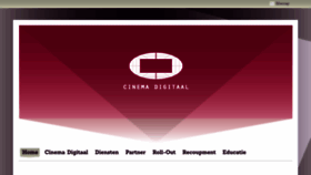 What Cinemadigitaal.nl website looked like in 2017 (8 years ago)