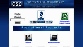 What Cscpromo.com website looked like in 2017 (6 years ago)