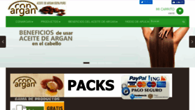 What Conargan.com website looked like in 2017 (6 years ago)