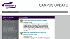 What Campusupdate.ca website looked like in 2017 (6 years ago)