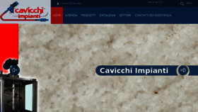 What Cavicchiimpianti.com website looked like in 2017 (6 years ago)