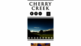 What Cherrycreekgolf.com website looked like in 2017 (6 years ago)