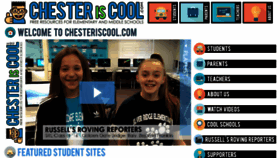 What Chesteriscool.com website looked like in 2017 (6 years ago)