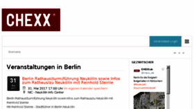 What Chexx.de website looked like in 2017 (6 years ago)