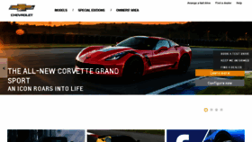 What Chevrolet.se website looked like in 2017 (6 years ago)