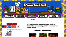 What Childrensrecipes.com website looked like in 2017 (6 years ago)