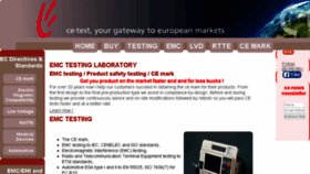What Cetest.nl website looked like in 2017 (6 years ago)