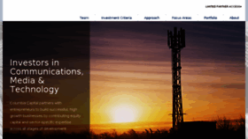 What Colcap.com website looked like in 2017 (8 years ago)