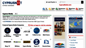 What Cyprusmedia.com website looked like in 2017 (6 years ago)