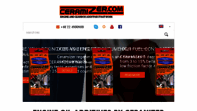 What Ceramizer.com website looked like in 2017 (6 years ago)