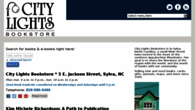 What Citylightsnc.com website looked like in 2017 (6 years ago)