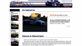 What Clasicostopcar.com website looked like in 2017 (6 years ago)
