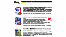 What Clasys.com website looked like in 2017 (8 years ago)
