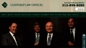 What Cliffordlaw.com website looked like in 2017 (6 years ago)