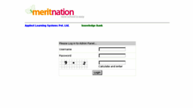 What Crm.meritnation.com website looked like in 2017 (6 years ago)