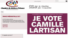 What Cm-alsace.fr website looked like in 2017 (6 years ago)