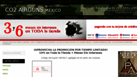 What Co2airgunsmexico.com.mx website looked like in 2017 (6 years ago)