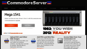What Commodoreserver.com website looked like in 2017 (6 years ago)