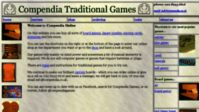 What Compendia.co.uk website looked like in 2017 (6 years ago)
