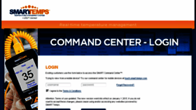What Commandcenter.smart-temps.com website looked like in 2017 (6 years ago)