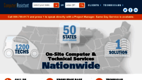 What Computerassistant.com website looked like in 2017 (8 years ago)