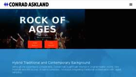 What Conradaskland.com website looked like in 2017 (6 years ago)
