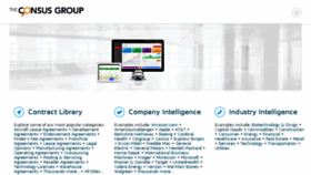 What Consusgroup.com website looked like in 2017 (6 years ago)