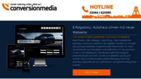 What Conversion-media.de website looked like in 2017 (6 years ago)