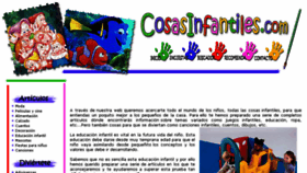 What Cosasinfantiles.com website looked like in 2017 (6 years ago)