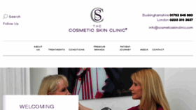 What Cosmeticskinclinic.com website looked like in 2017 (6 years ago)