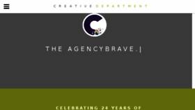 What Creativedepartment.com website looked like in 2017 (6 years ago)