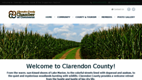 What Clarendoncounty.com website looked like in 2017 (6 years ago)