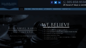 What Crimlawfirm.com website looked like in 2017 (6 years ago)