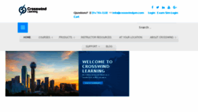 What Crosswindpm.com website looked like in 2017 (6 years ago)