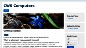 What Cwscomputers.nl website looked like in 2017 (6 years ago)