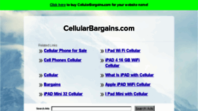 What Cellularbargains.com website looked like in 2017 (6 years ago)