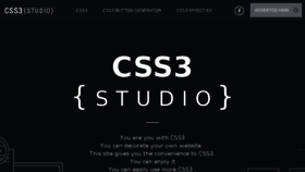What Css3studio.com website looked like in 2017 (6 years ago)