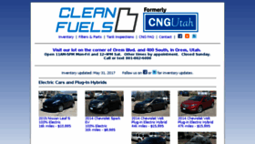 What Cngutah.com website looked like in 2017 (6 years ago)