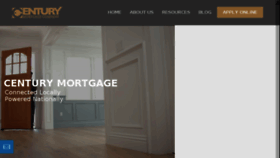 What Centurymortgage.com website looked like in 2017 (6 years ago)