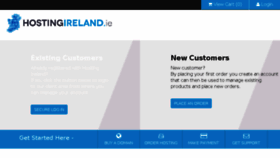What Clients.hostingireland.ie website looked like in 2017 (6 years ago)