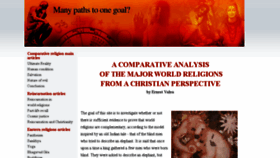What Comparativereligion.com website looked like in 2017 (6 years ago)