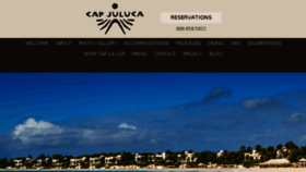 What Capjuluca.com website looked like in 2017 (6 years ago)