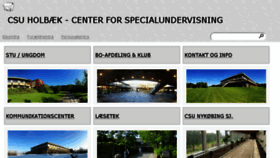 What Csu-holbaek.dk website looked like in 2017 (6 years ago)